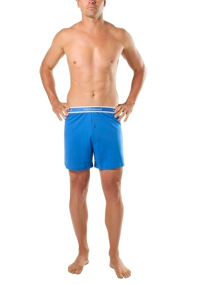 Loose Fit Knit Boxers 3 Pack in Multi image 5