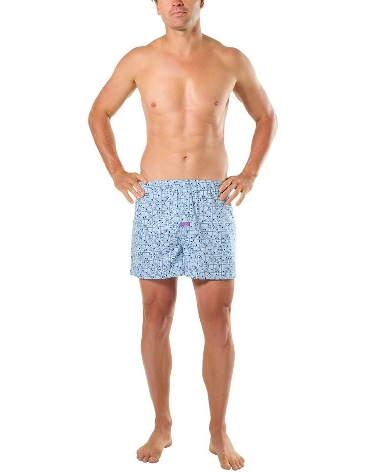 Cotton Boxer 3 Pack in Multi image 5