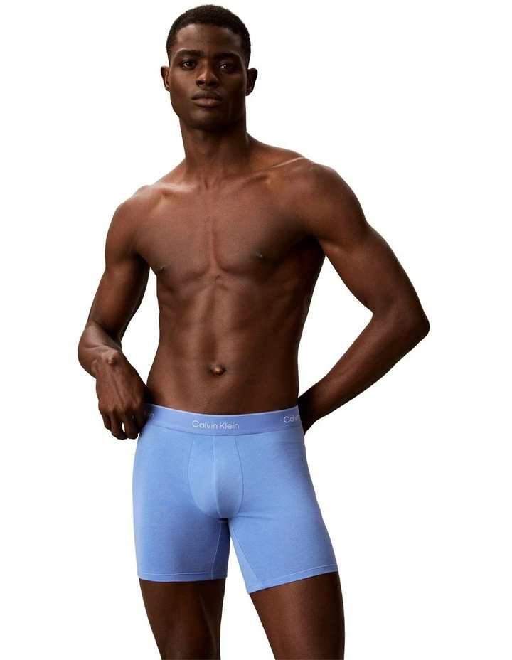 Icon Cotton Stretch Boxer Brief 7 Pack in Multi image 2