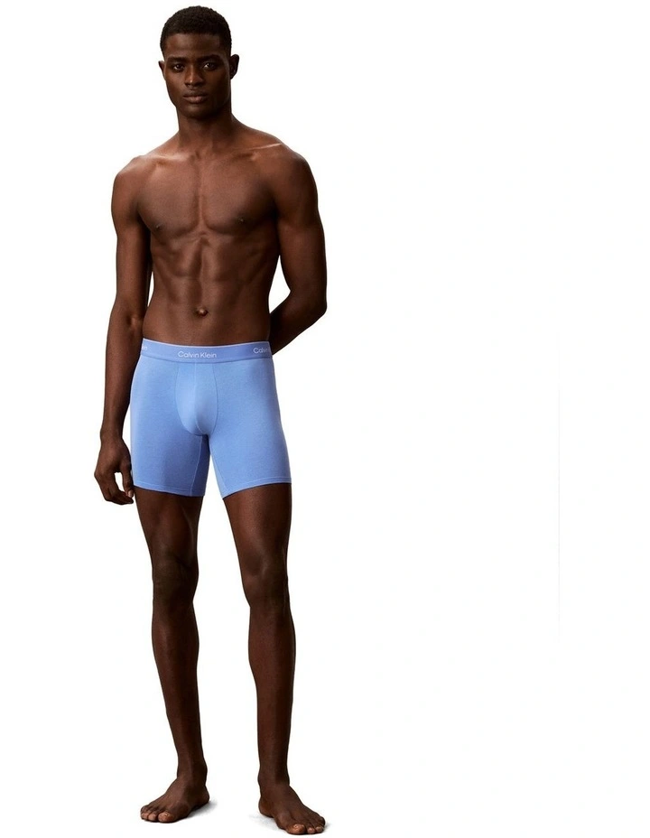 Icon Cotton Stretch Boxer Brief 7 Pack in Multi image 6