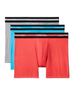 Icon Tech Sport Boxer Brief 3 Pack in Multi