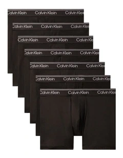 Microfiber Stretch Boxer Brief Pack Of 3 in Black