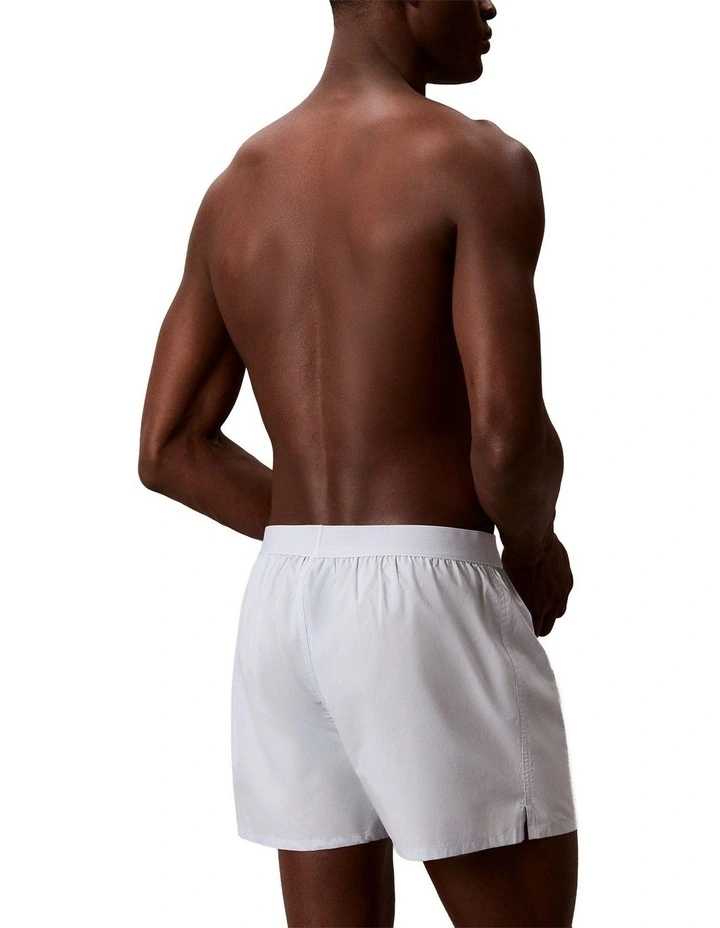 Monogram Logo Slim Boxer in Blue image 2