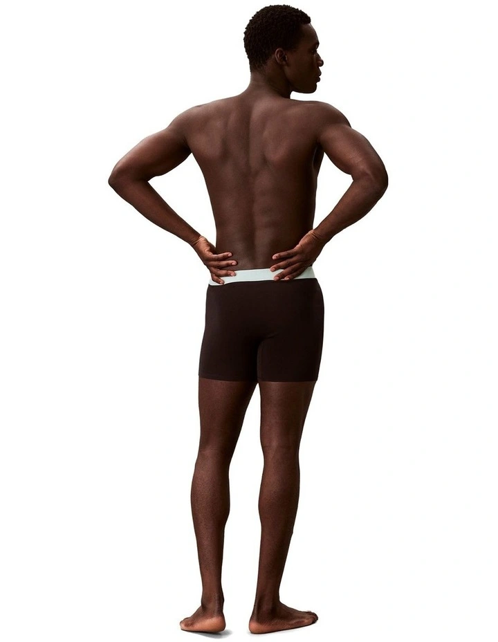 Icon Cotton Stretch Boxer Brief Pack Of 3 in Multi image 3