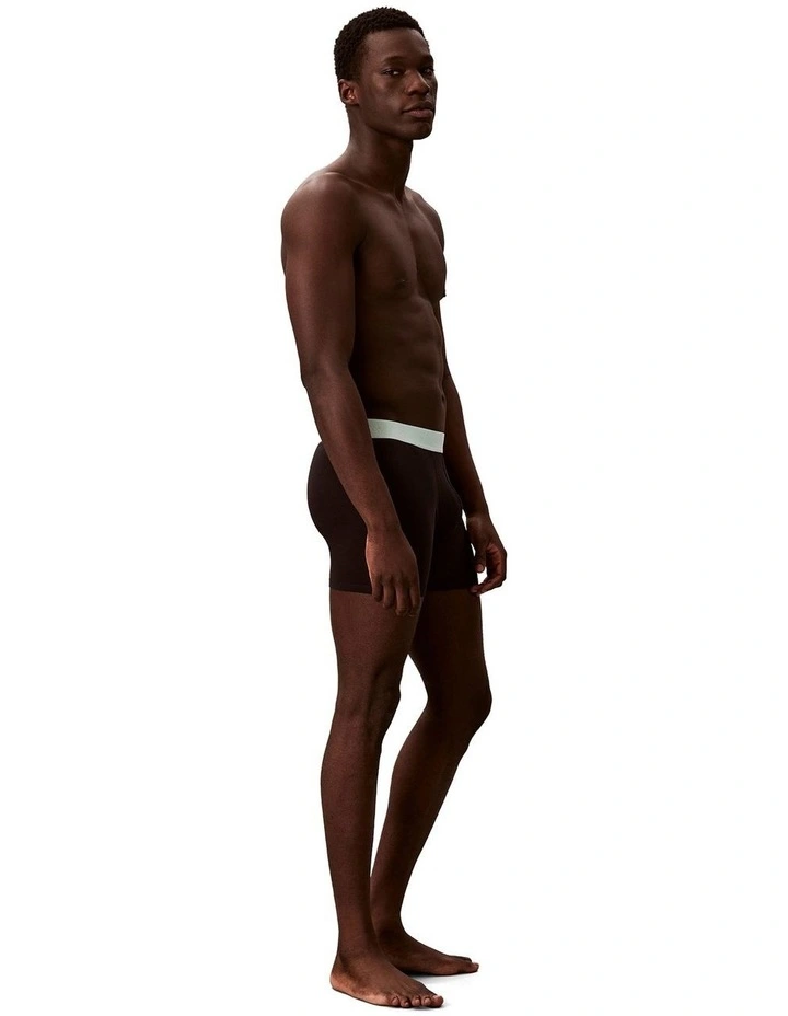 Icon Cotton Stretch Boxer Brief Pack Of 3 in Multi image 4