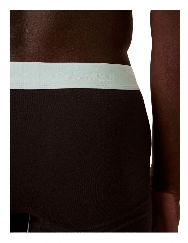 Icon Cotton Stretch Boxer Brief Pack Of 3 in Multi image 6