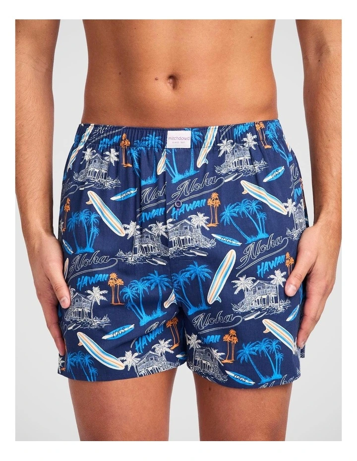 3 Pack Surf 68 Cotton Woven Boxers image 2