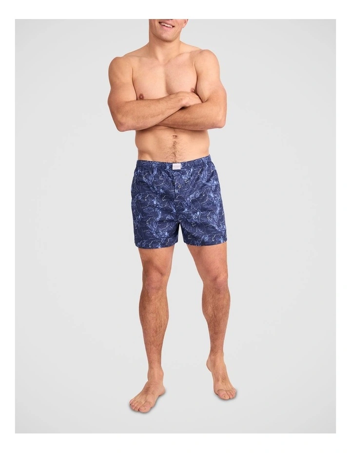 3 Pack Koi Pond Cotton Woven Boxers image 6