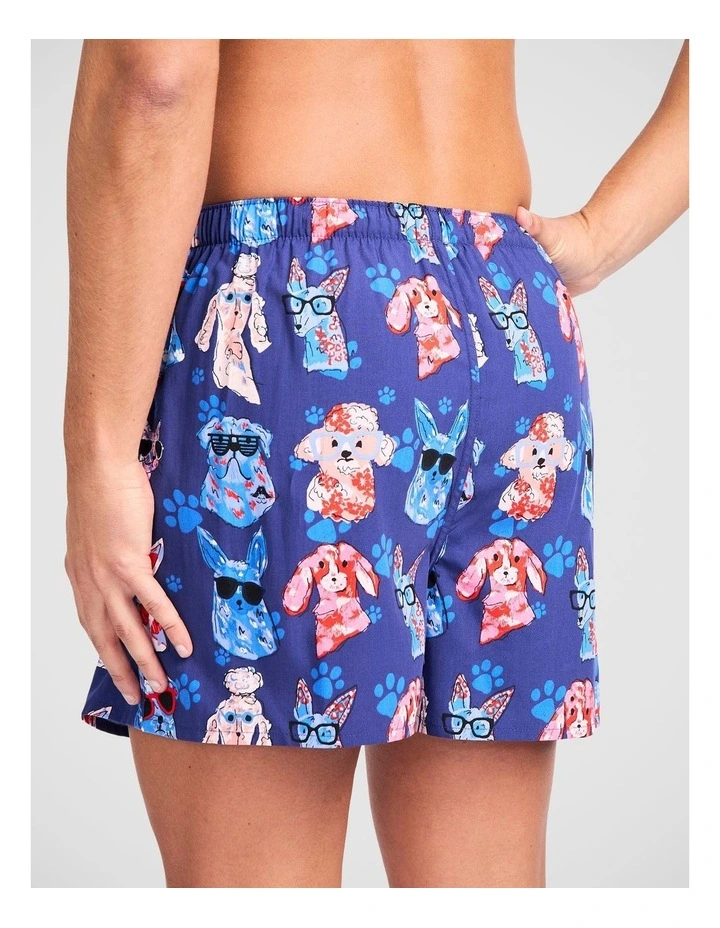 Dog Paws Bamboo Woven Boxer image 2