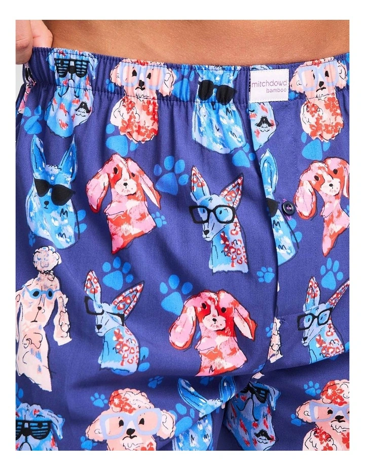 Dog Paws Bamboo Woven Boxer image 5