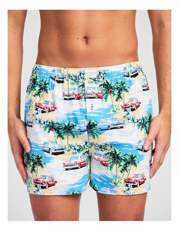 Coastal Cruisers Cotton Woven Boxer image 1