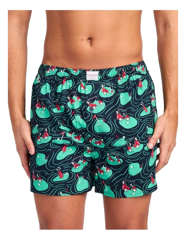 Golfer Cotton Woven Boxer image 1