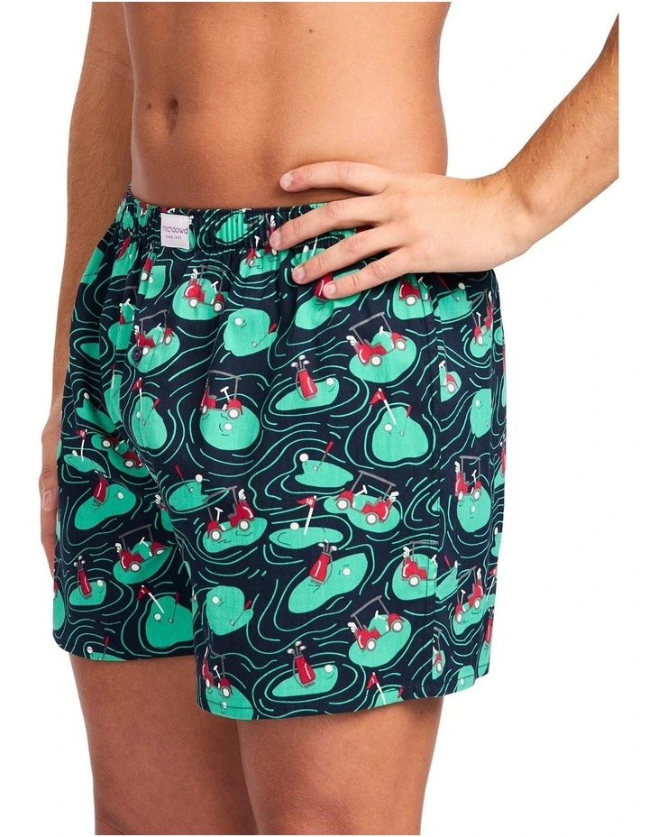 Golfer Cotton Woven Boxer image 3