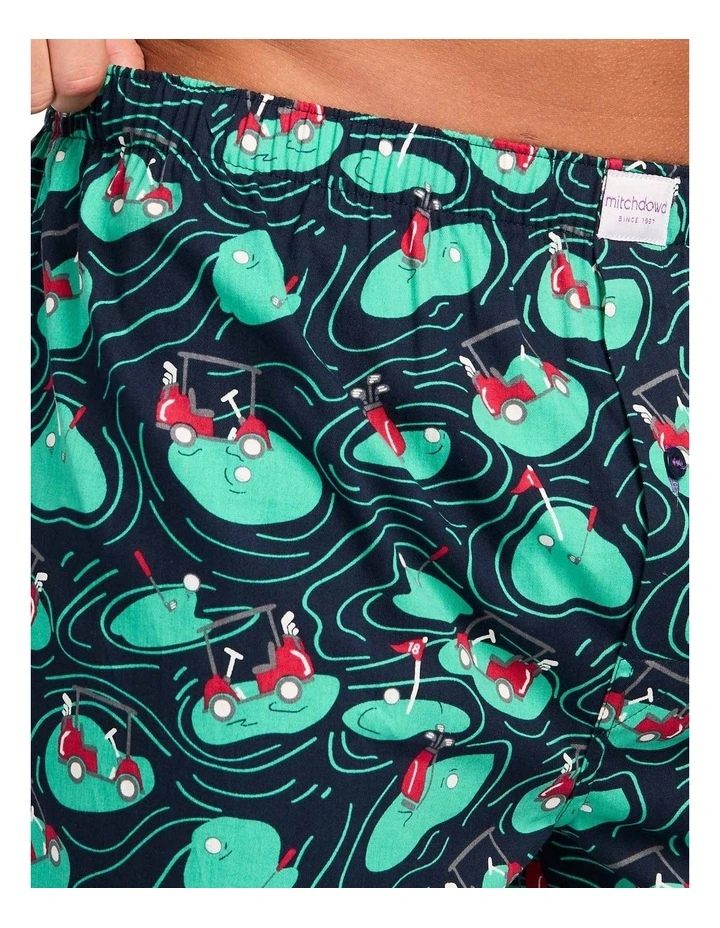 Golfer Cotton Woven Boxer image 5