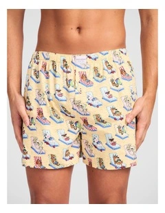 Doggy Loungin Cotton Woven Boxer