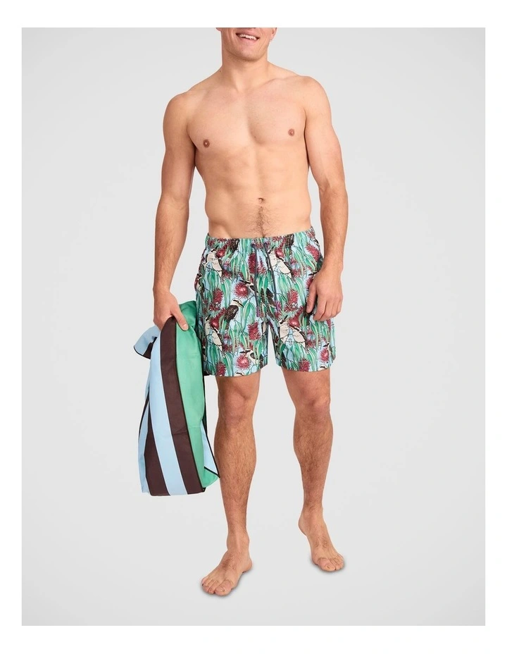 Kookaburra Joy Swim Short with Microfibre Beach Towel (Boxed Gift Set) image 4