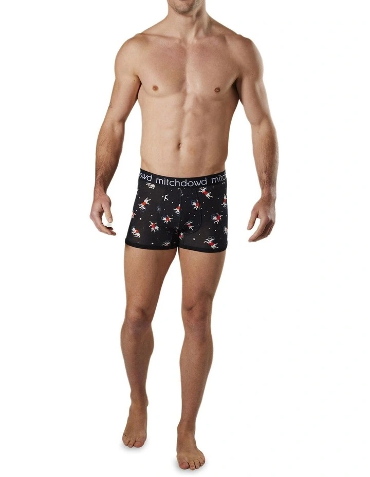 Space Dog Bamboo Trunk in Black image 4