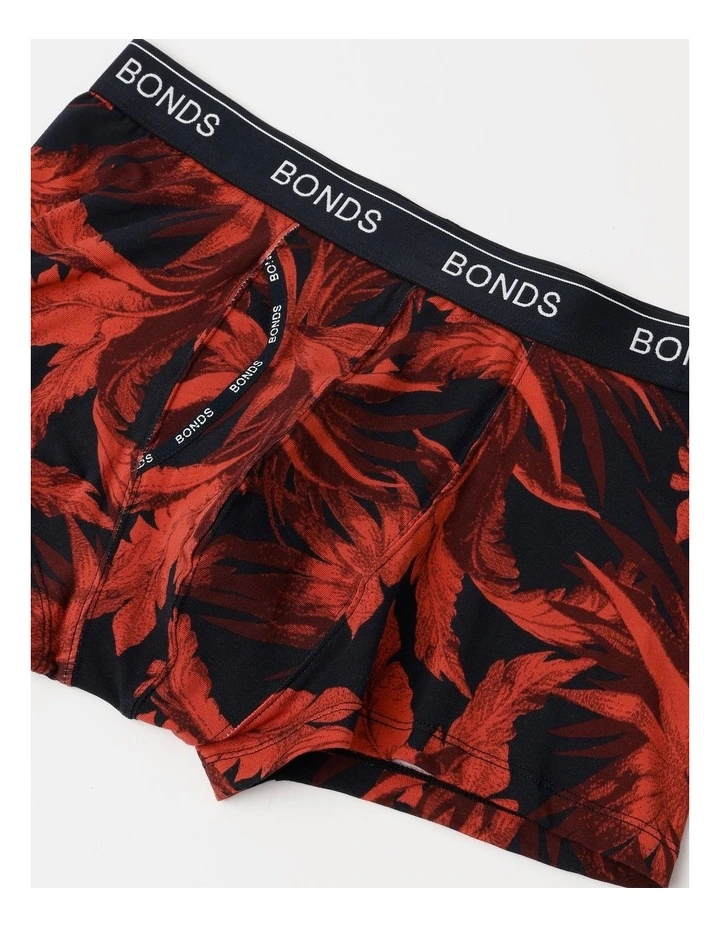 3 Pack Guyfront Fashion Trunks in Multi image 3