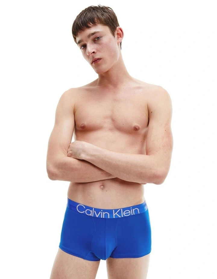 Calvin Klein Structure Micro Low Rise Trunk in Royalty MYER