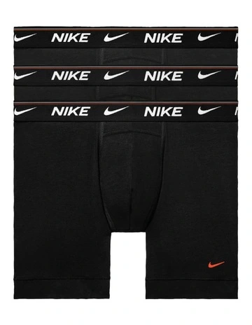 Micro Trek Boxer Briefs 3 Pack in Black