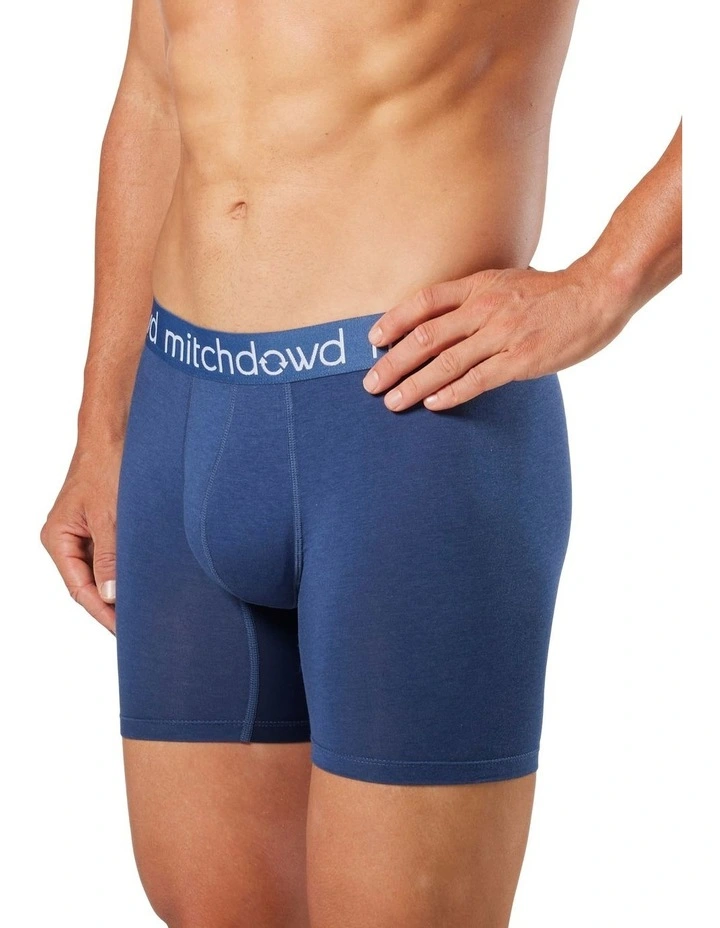 Bear And Moose Bamboo Comfort Trunk 3 Pack in Navy image 3