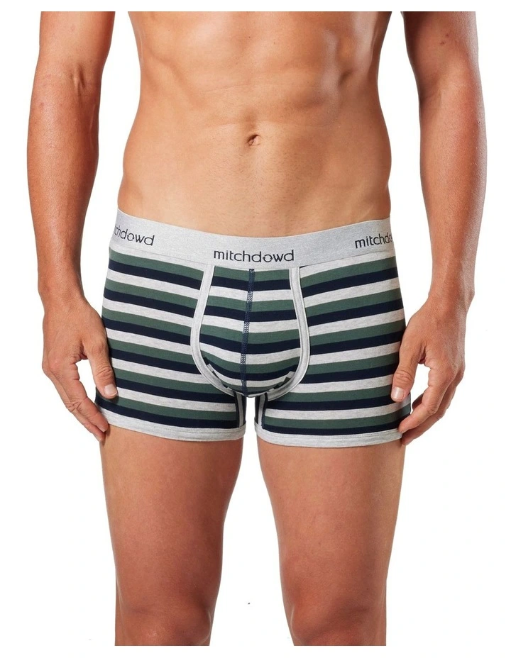 Bears Mid Fit Trunks 3 Pack in Multi image 2