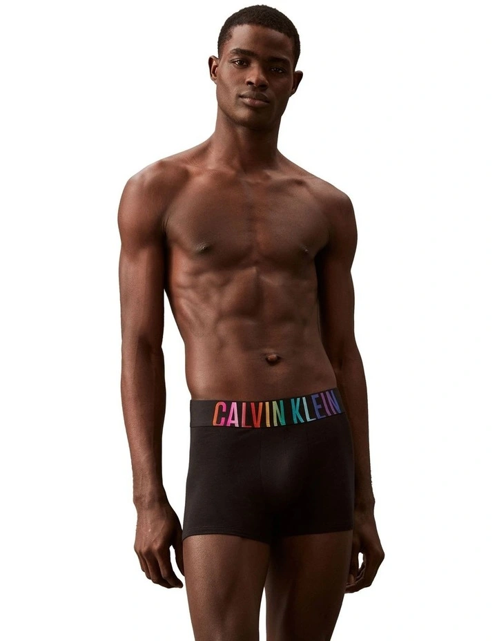 Intense Power Pride Micro Low Rise Trunk in Black image 1