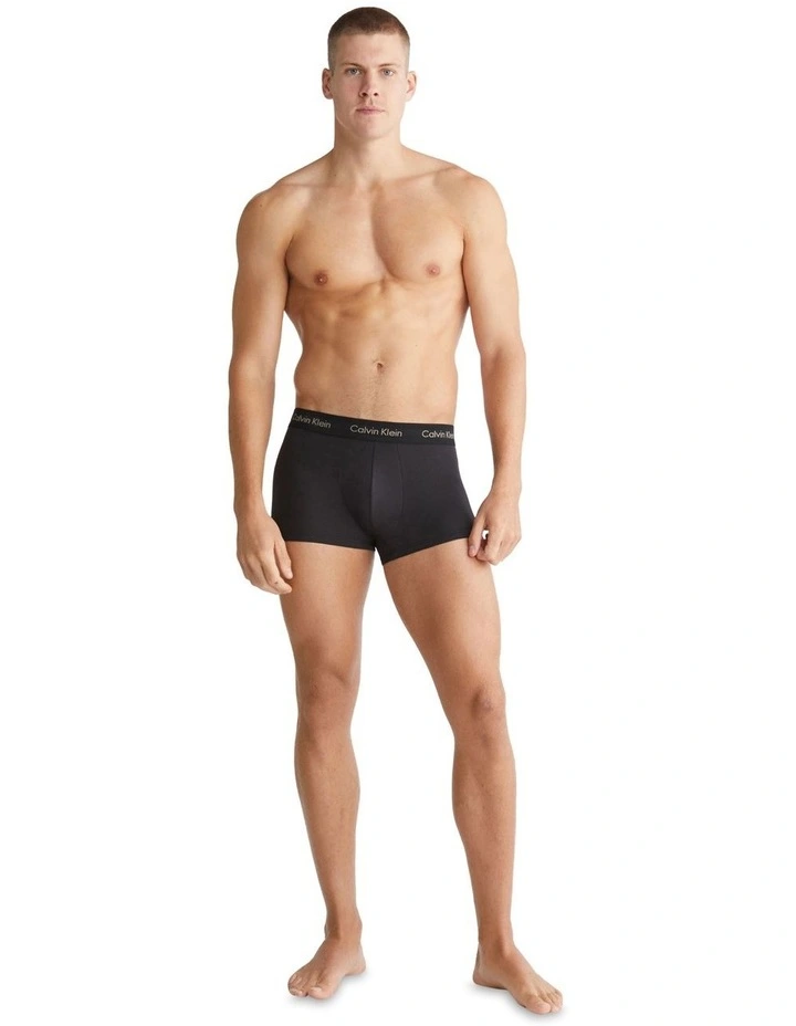 3 Pack Cotton Stretch Low Rise Trunks image 5