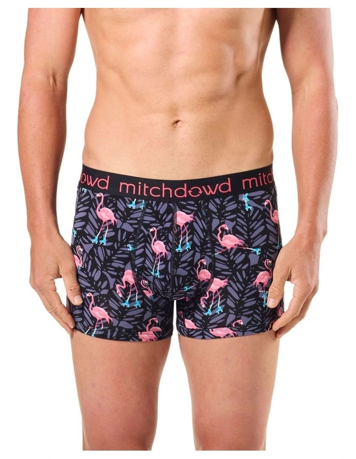 Rolling Flamingos Bamboo Trunk 2 Pack in Multi image 2