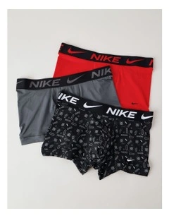 Essential Micro Trunks Pack Of 3 in Multi