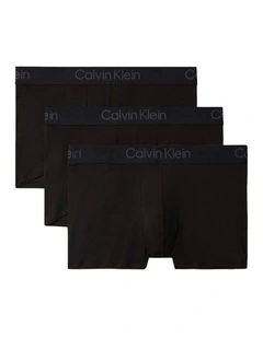 Ultra Soft Modal Trunks 3 Pack in Black