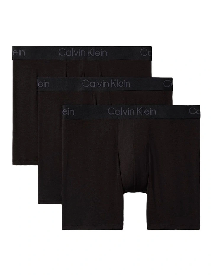 Ultra Soft Modal Boxer Briefs 3 Pack in Multi image 1