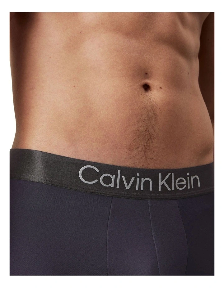 3 Pack Brushed Microfibre Stretch Trunks image 5