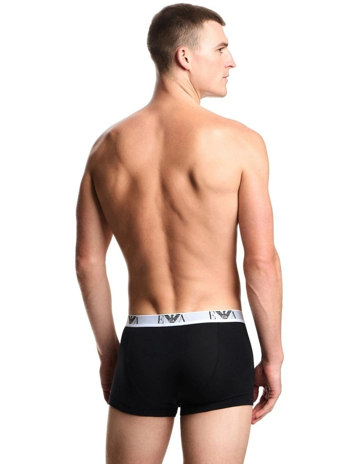 Bold Monogram Trunks 3 Pack in Black image 3