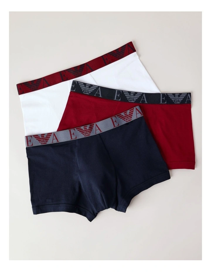 3 Pack Bold Monogram Trunks image 1