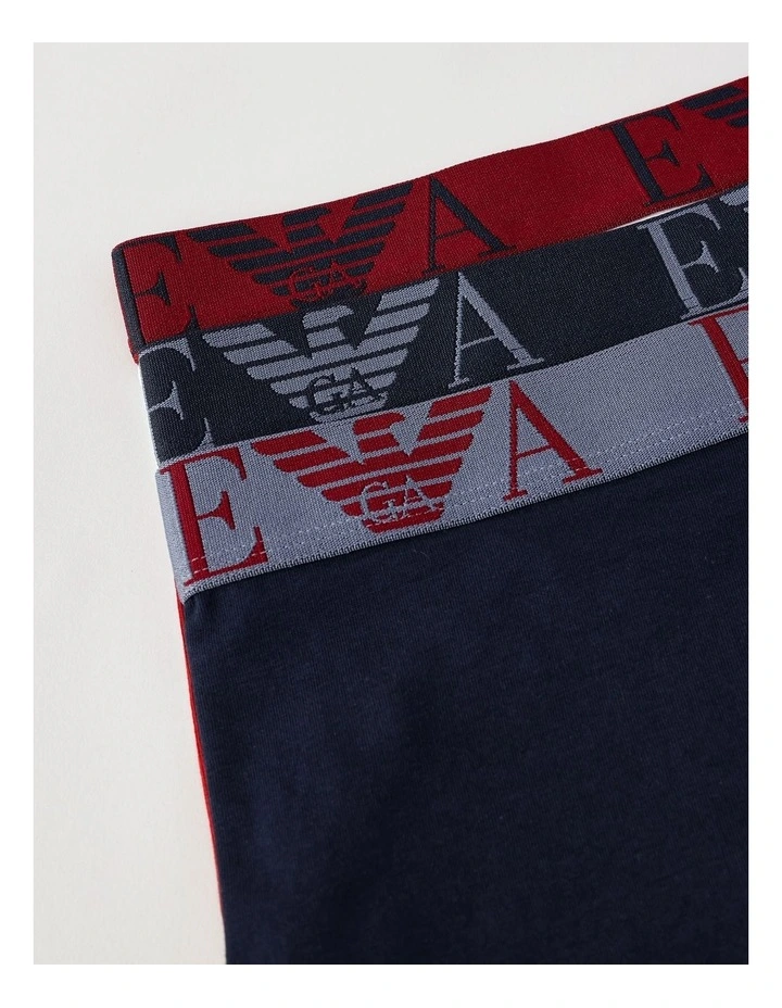 3 Pack Bold Monogram Trunks image 2