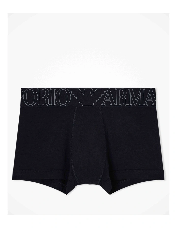 Mega Logo Trunks in Black image 3