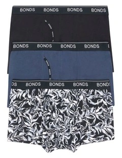 Guyfront Trunk 3 Pack in Print Yrg