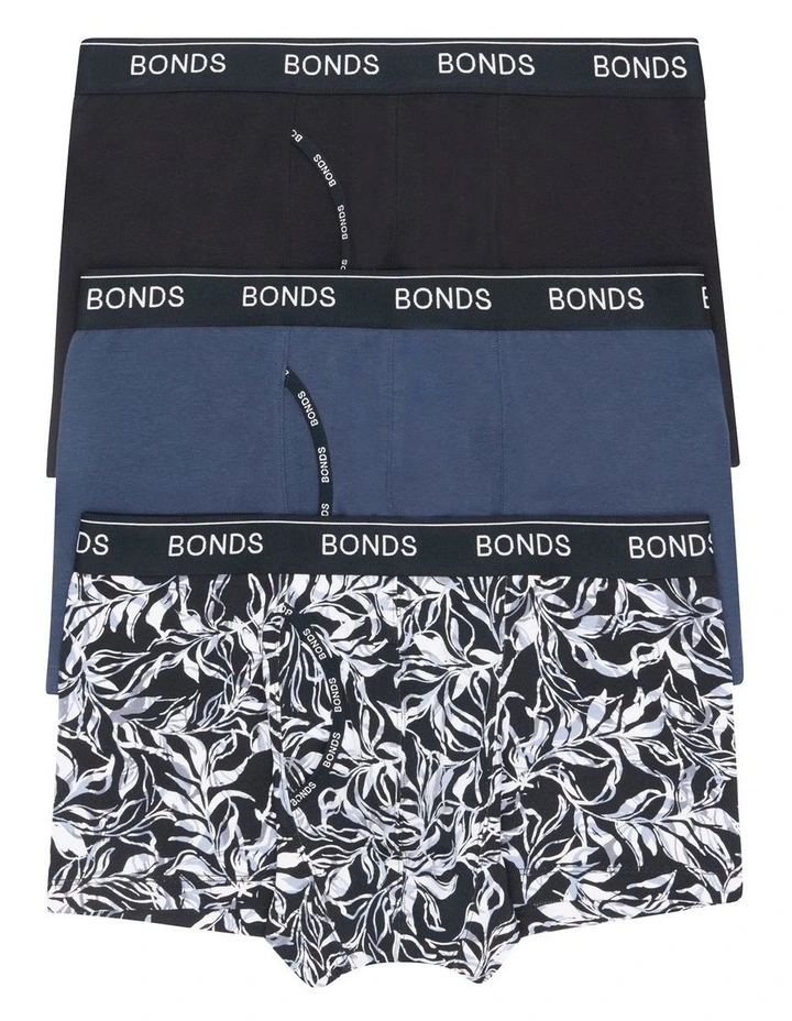 Guyfront Trunk 3 Pack in Print Yrg image 1
