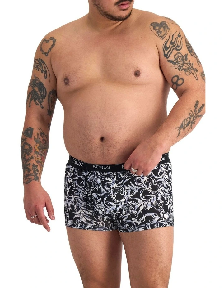 Guyfront Trunk 3 Pack in Print Yrg image 2
