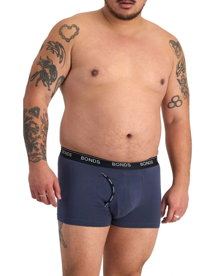 Guyfront Trunk 3 Pack in Print Yrg image 6