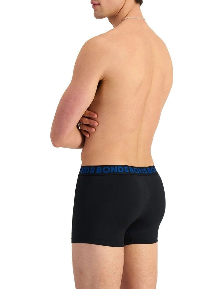 Classic Microfibre Trunk 3 Pack in Black image 5