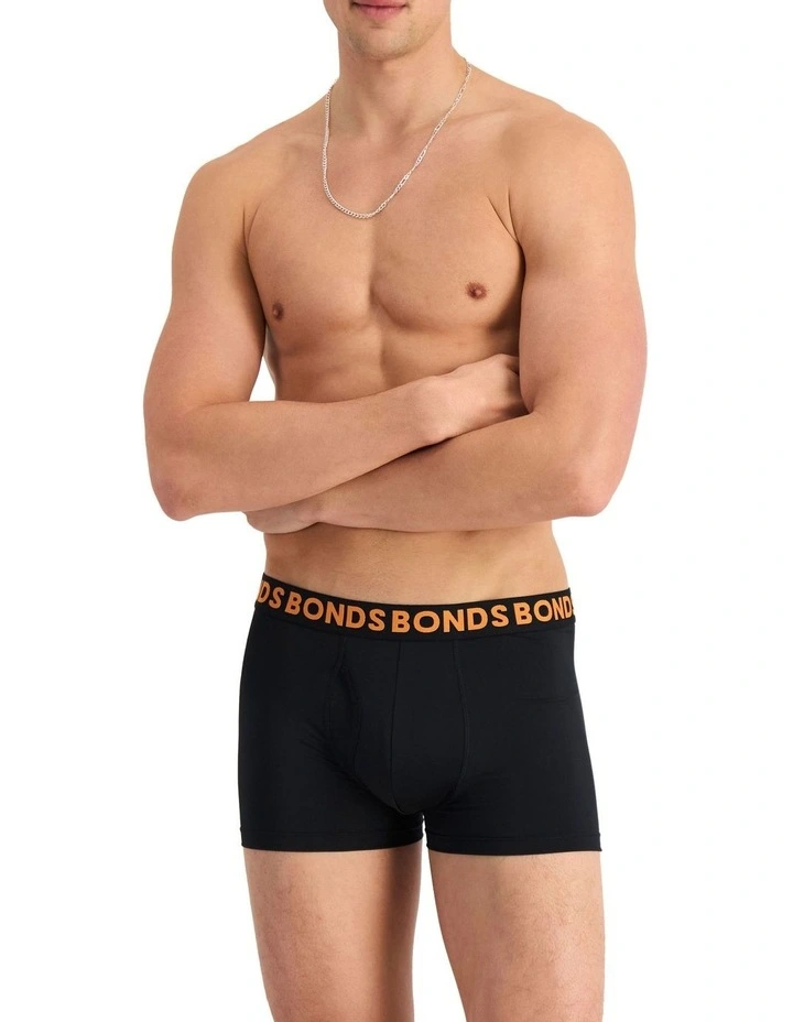 Classic Microfibre Trunk 3 Pack in Black image 6