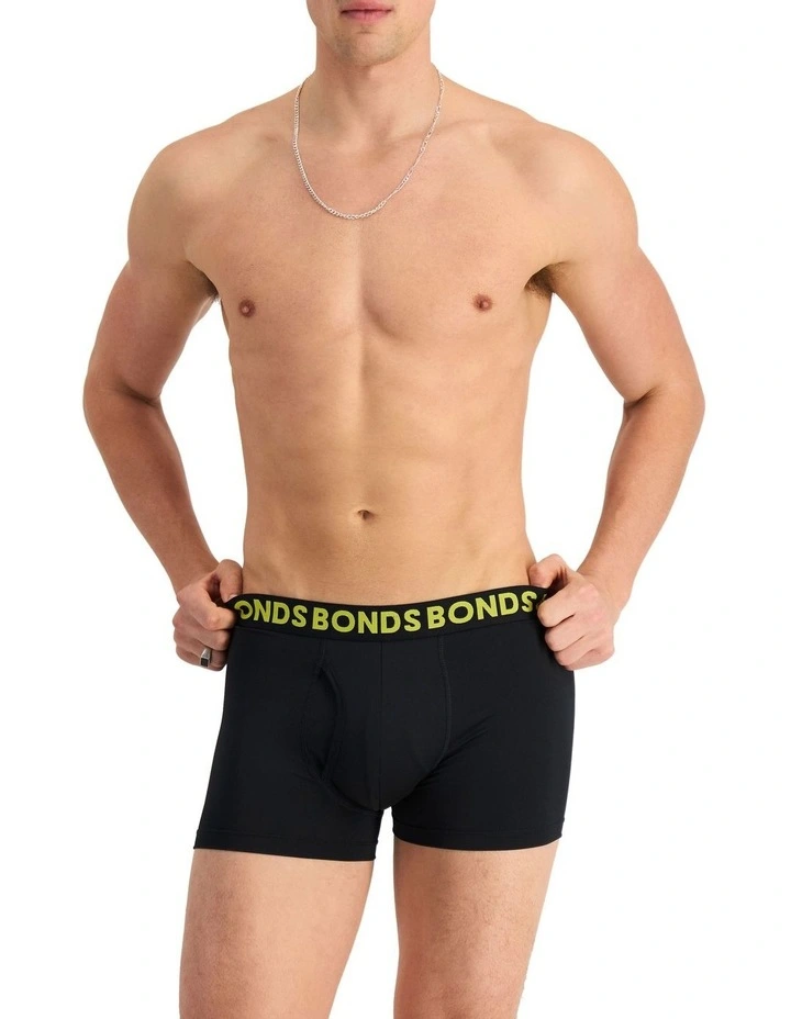 Classic Microfibre Trunk 3 Pack in Black image 7