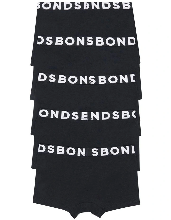 Classic Trunk 5 Pack in Black image 4