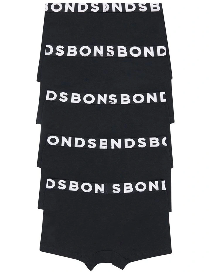 Classic Trunk 5 Pack in Black image 5