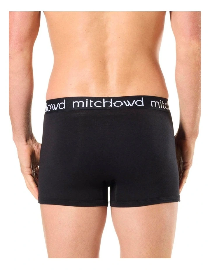 Palms Bamboo Trunks 2 Pack in Black/White image 3