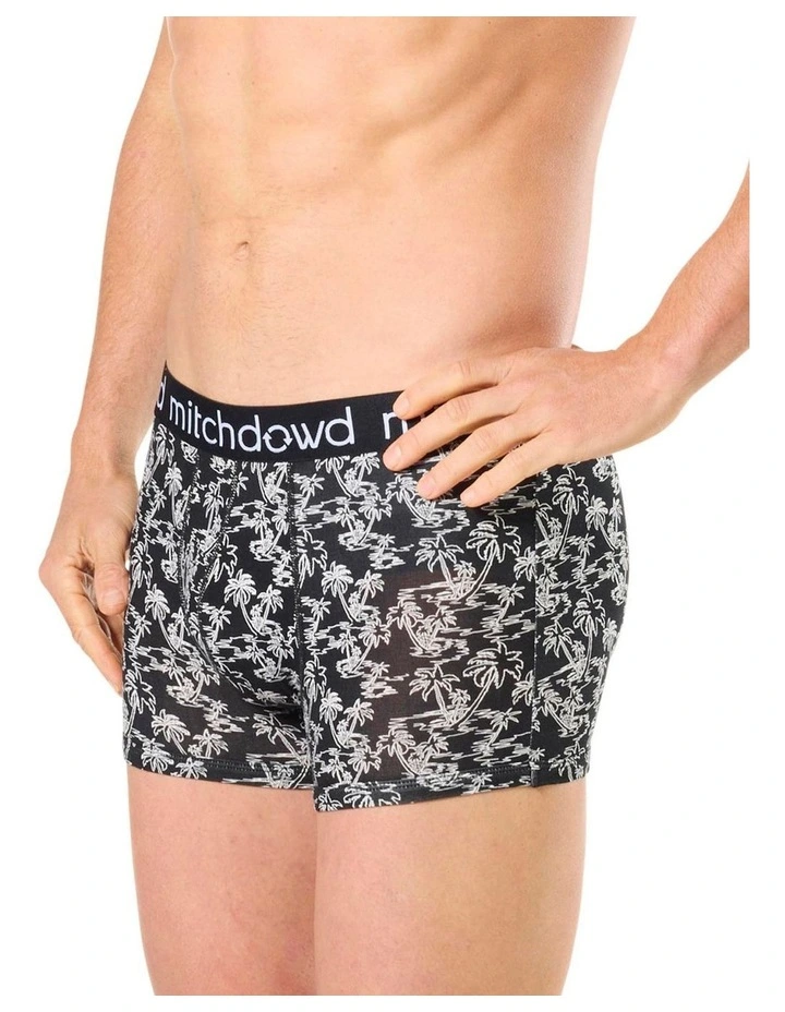 Palms Bamboo Trunks 2 Pack in Black/White image 4