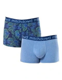 2 Pack Tropics Bamboo Trunks