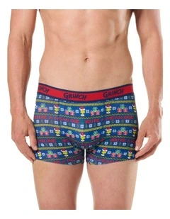 Mean One Cotton Stretch Trunk in Blue